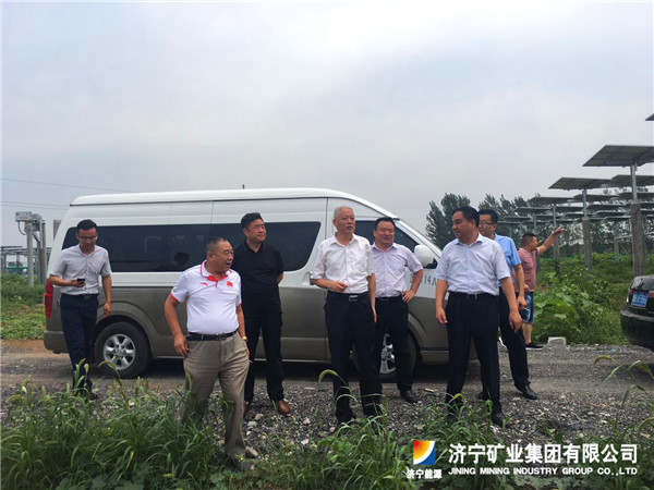 李新全督导拼搏在线官方网站-拼搏（中国）公司2018年度第二季度采煤塌陷地治理工作