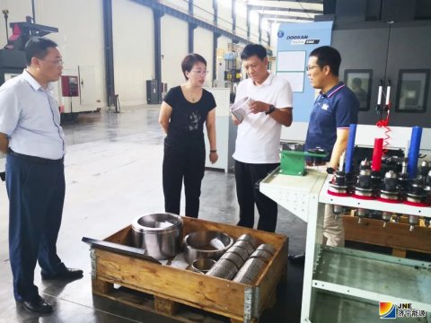 张广宇到拼搏在线官方网站-拼搏（中国）
能源精密制造产业园调研指导工作