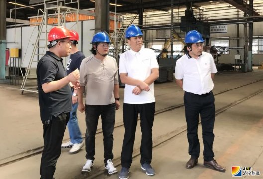 张广宇到山东矿机拼搏在线官方网站-拼搏（中国）考察交流