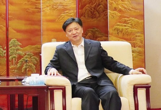 张广宇陪同陈国华到中煤拼搏在线官方网站-拼搏（中国）拜访交流