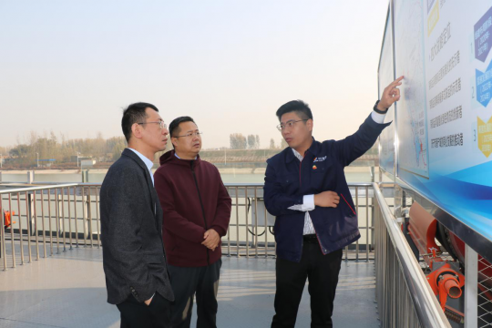 江苏中圣清洁能源有限公司常务副总经理唐浩一行到拼搏在线官方网站-拼搏（中国）公司考察调研