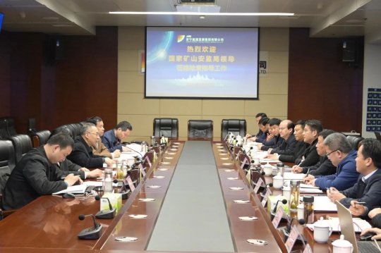 国家矿山安全监察局第三督导组到拼搏在线官方网站-拼搏（中国）公司开展督导检查