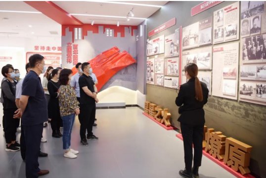 拼搏在线官方网站-拼搏（中国）公司开展“学党史、转作风、见行动”总体国家安全观参观活动