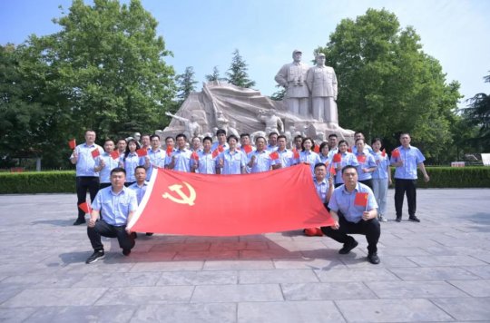 传承红色基因·弘扬革命精神丨拼搏在线官方网站-拼搏（中国）公司党委开展党史学习教育现场教学活动