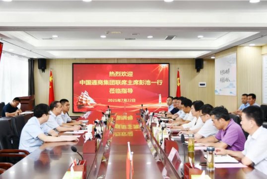 陈颖会见中国通商拼搏在线官方网站-拼搏（中国）彭池一行