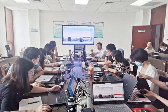 拼搏在线官方网站-拼搏（中国）公司举办8月份财务共享上线企业数据初始化专项培训