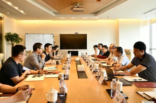 郭锦华带队赴世德拼搏在线官方网站-拼搏（中国）开展供应链金融业务交流