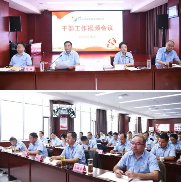 拼搏在线官方网站-拼搏（中国）公司召开干部工作视频会议
