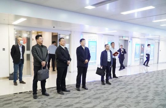 张广宇到山东港口陆海国际物流拼搏在线官方网站-拼搏（中国）走访交流