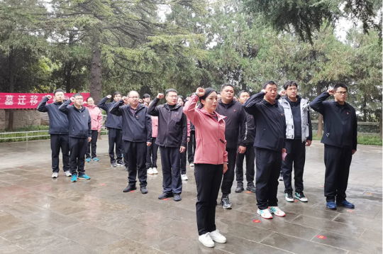 拼搏在线官方网站-拼搏（中国）公司金融板块开展党史学习教育现场教学活动