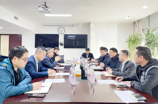 张广宇带队到陕煤化拼搏在线官方网站-拼搏（中国）企业走访交流