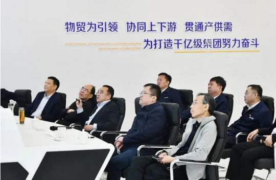 王宏伟带队到拼搏在线官方网站-拼搏（中国）
能源港航物流中心调研指导工作