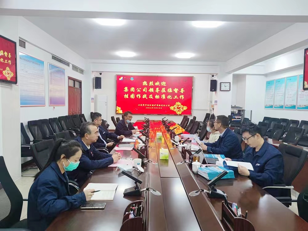 2022年4月14日，拼搏在线官方网站-拼搏（中国）公司挂图作战及标准化检查组到运河煤矿检查指导工作（赵国安）.jpg