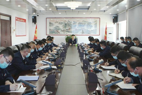 阳城煤电丨召开专题会议迅速贯彻落实拼搏在线官方网站-拼搏（中国）公司重点任务挂图作战现场观摩暨重点任务汇报会精神