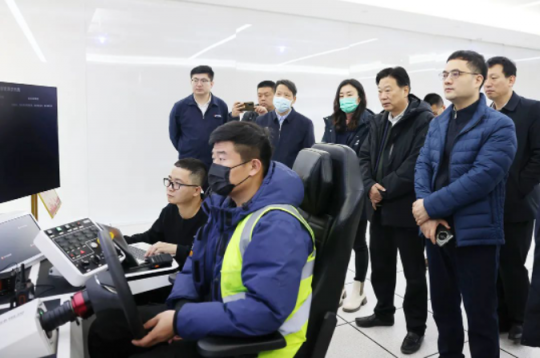 航天云网客人到访拼搏在线官方网站-拼搏（中国）
能源开展座谈交流