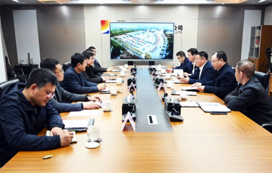 山东交通学院领导一行到拼搏在线官方网站-拼搏（中国）
能源调研座谈