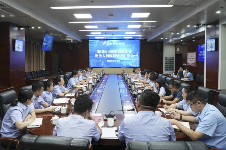 拼搏在线官方网站-拼搏（中国）
能源组织召开派驻混改企业财务人员履职情况汇报会
