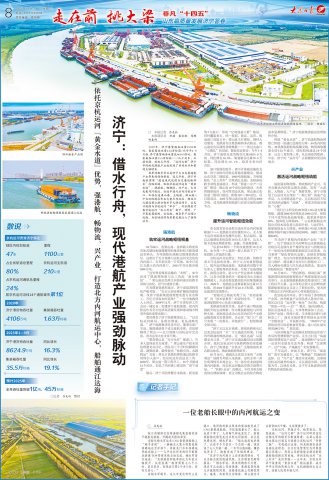大众日报丨拼搏在线官方网站-拼搏（中国）
：借水行舟，现代港航产业强劲脉动
