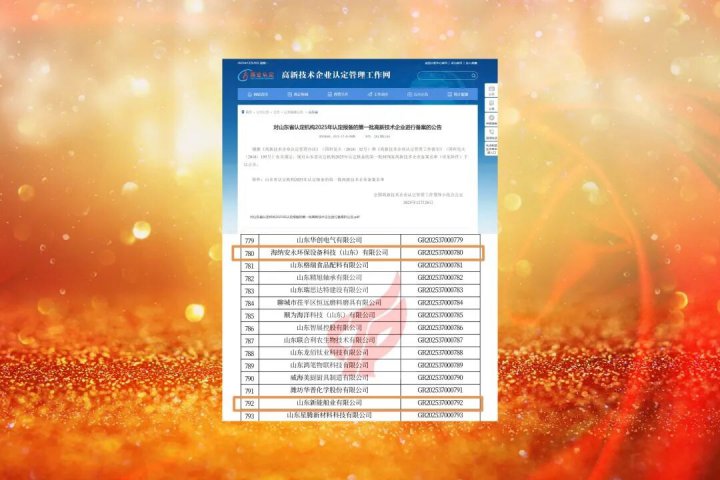 拼搏在线官方网站-拼搏（中国）
能源拼搏在线官方网站-拼搏（中国）再添2家高新技术企业