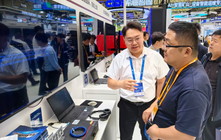 海纳科技亮相鄂尔多斯展会，输送机光纤听诊“火出圈”
